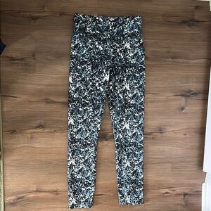 Chic Speckled Pattern Leggings